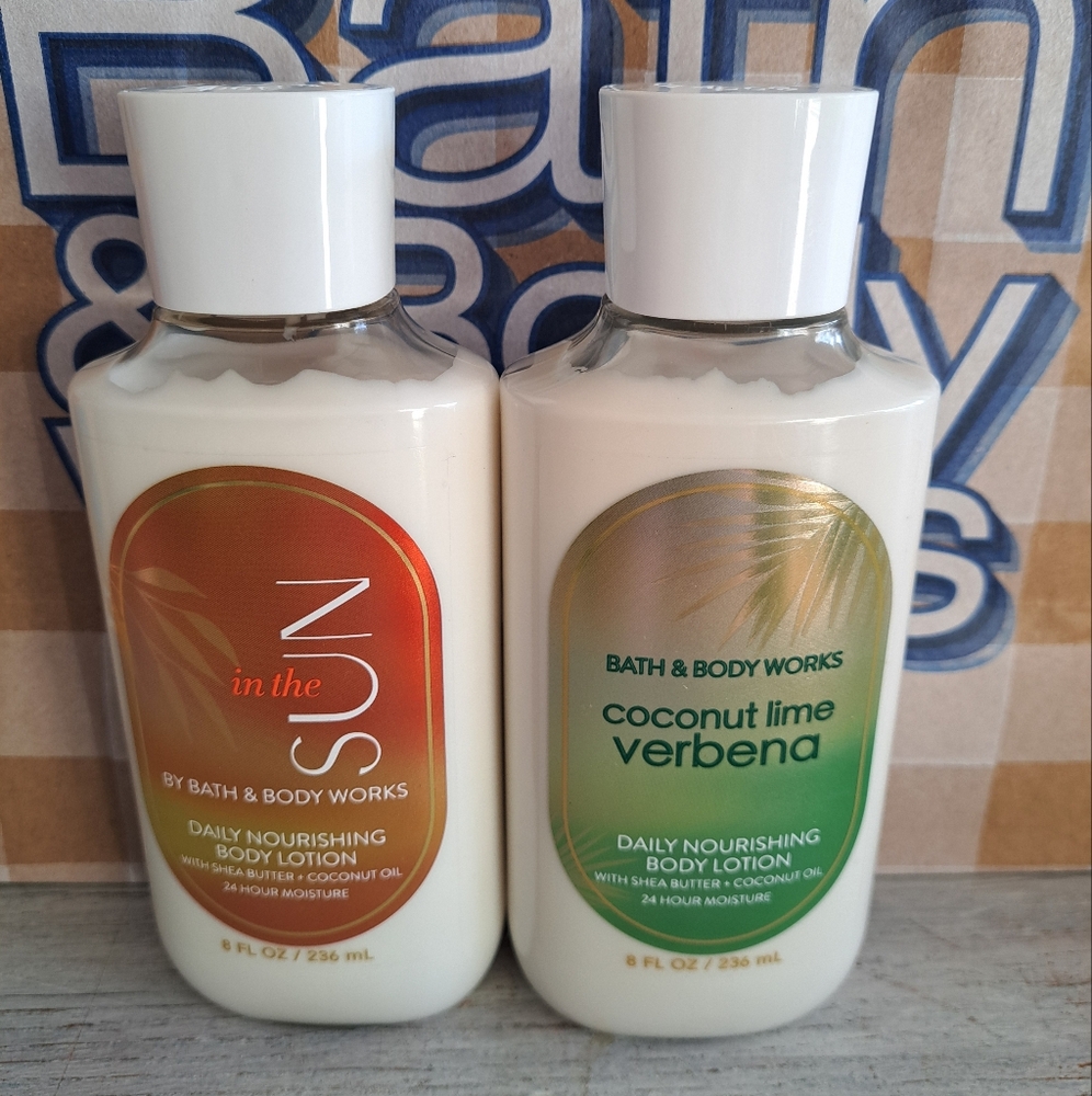 BBW Fragance Body Lotion Bundle- New